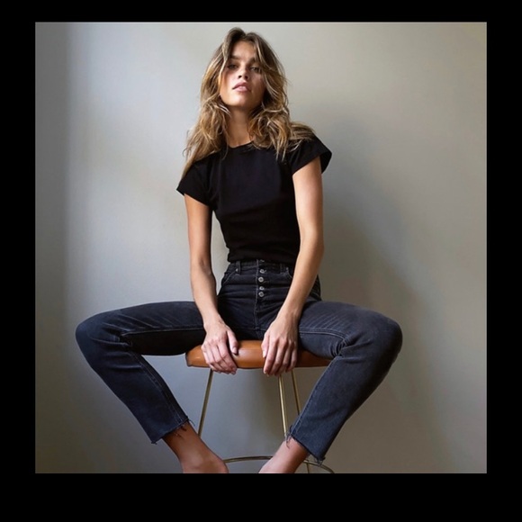 Aritzia-Denim Forum- The Yoko High Rise Slim - Picture 1 of 11